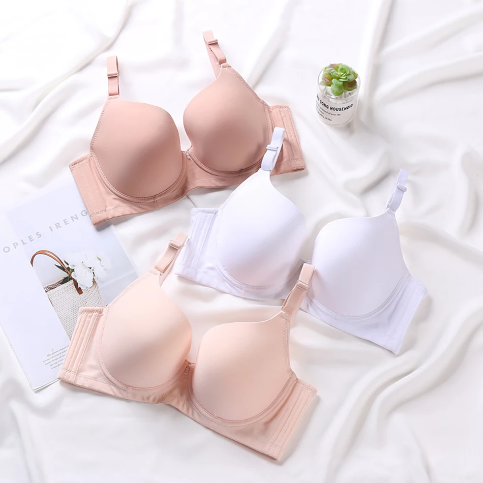 Plus Size Women Bra BCD Cup Wide Band Extra Support and Comfort  Active Daily Wear Simple and Casual Bras 2