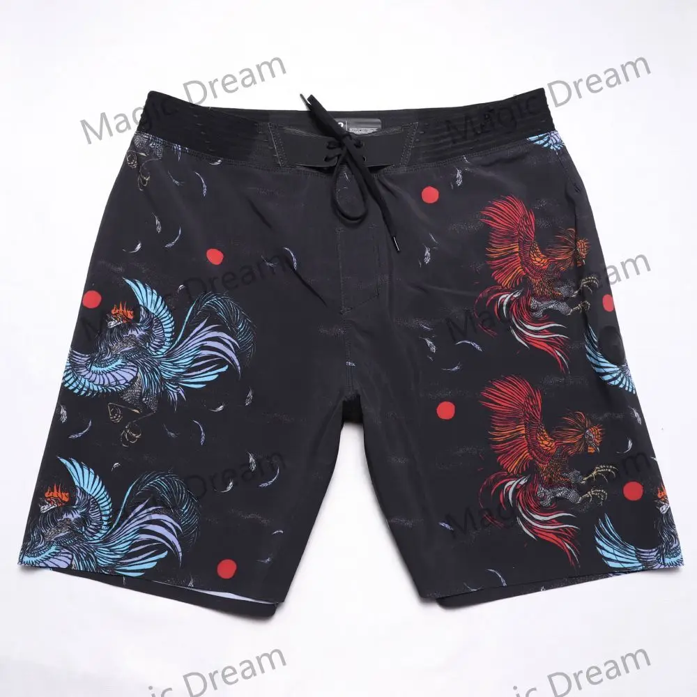 2023 Brand Summer Board Short Men Upgrade Myths Print Bermuda Beach Shorts Men Swim Shorts Waterproof Quick Dry Casual Swimwear 3