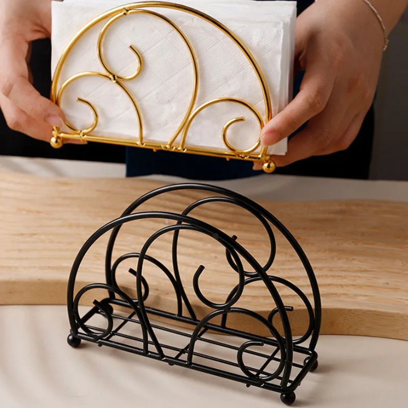 Iron Cloud Shaped Napkin Holder for Home Decor