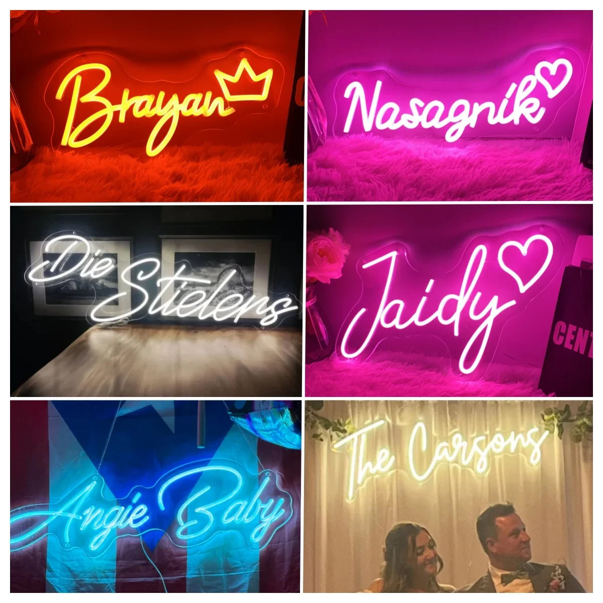 Custom Neon Sign Wedding Decor Birthday Party Room Decor Bedroom Bar Club Shop Neon Light Personalized Gift