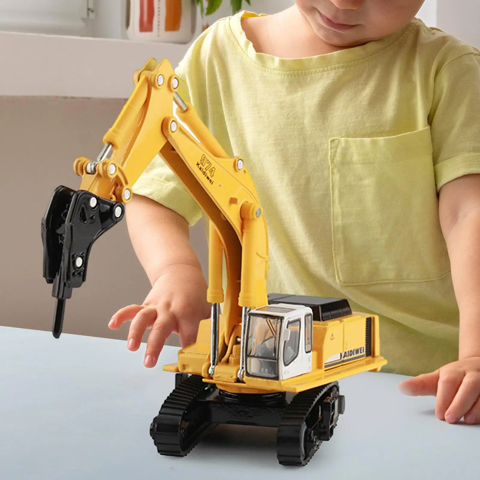 

Alloy Diecast Construction Vehicles 1/87 Playset Engineering Vehicle Turck for Ages 3 and up Party Supplies Present Collectibles