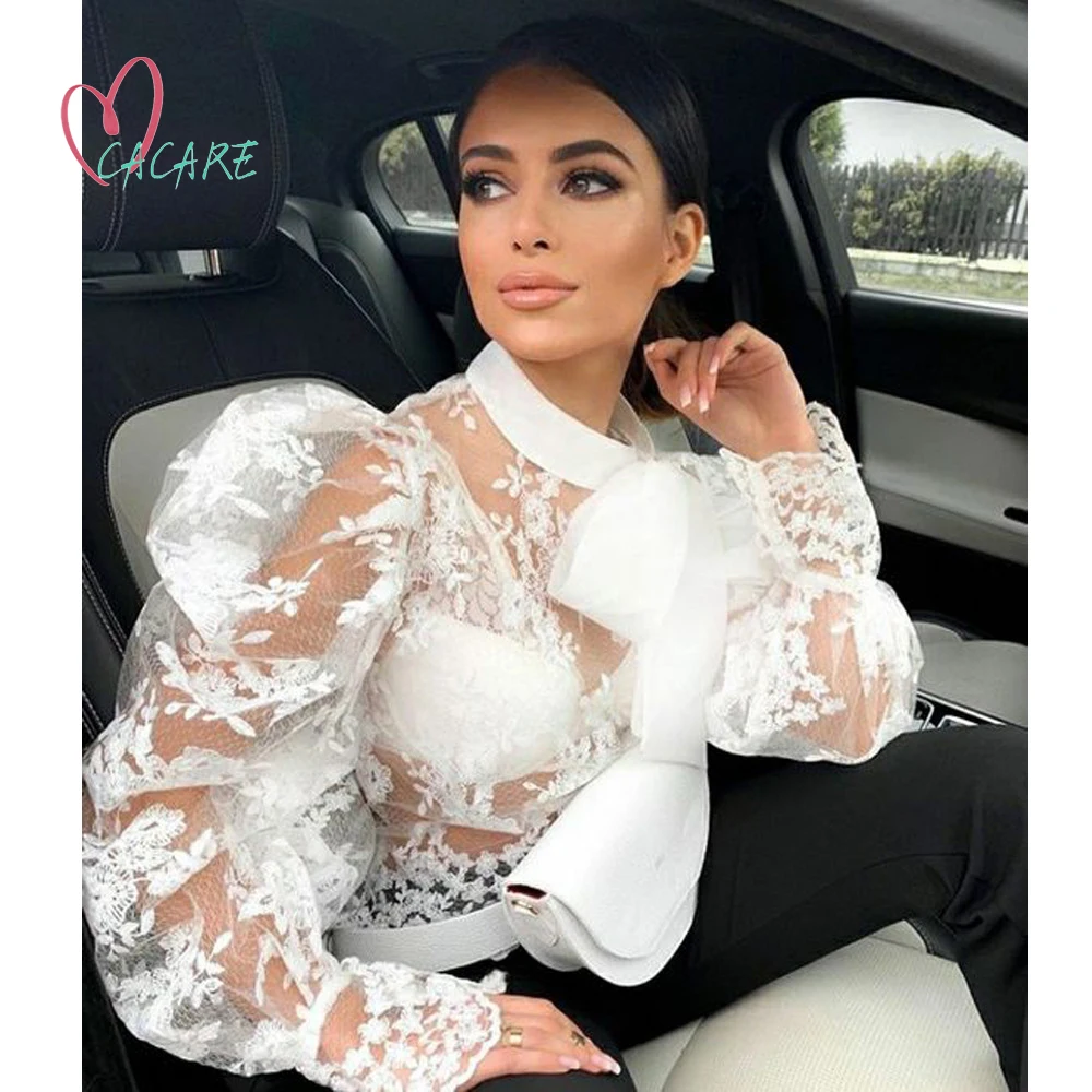 

2023 Lace Shirts & Blouses Women New Collection Women's Autumn Clothing Shirt Korean Fashion Blusas Para Mujer Clothes F0011