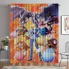 Yu-Gi-Oh Blackout Curtains 2 Pieces Modern Living Room Curtains for Camera Tulle for Bedroom Window Curtain Partition Shades 1