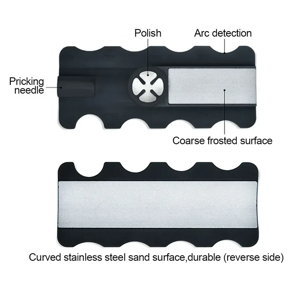 Billiard Cue Tips Grinding Tool Multifunctional Repair Sharpener Cue Head Cutting 8-In-1 Snooker Accessories Polishing Needling