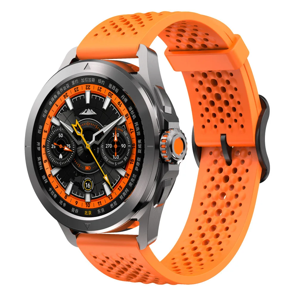 Breathable Silicone Strap for Smartwatches - Sport Edition