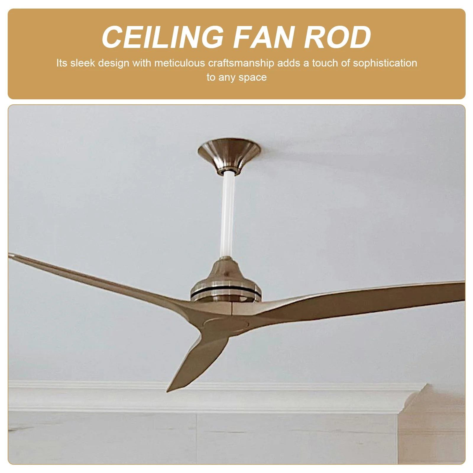 Ceiling Fan Extension Rod Ceiling Fan Extension Rod Downrod Fan Replacement Pole Ceiling Maintenance Part