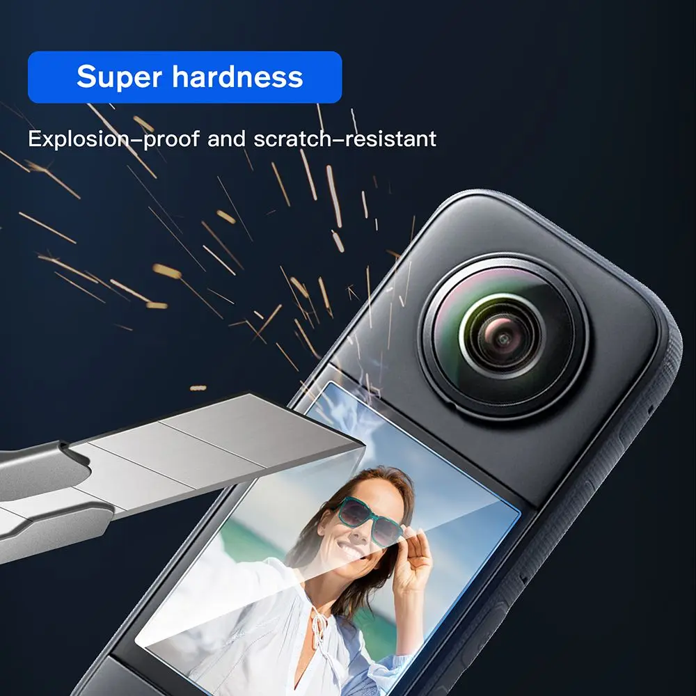 Insta360 X3  ׼ ī޶  Ʈ ȣ ʸ Ǯ Ŀ, LCD ÷ ȭ ȣ ʸ ׼, 2 