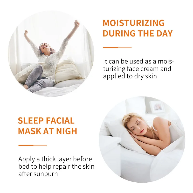 SADOER Vitamin C Moisturizing Aloe Vera Gel Facial Creams Skin Rejuvenating Nourishing Hydrating Face Cream Skin Care Products