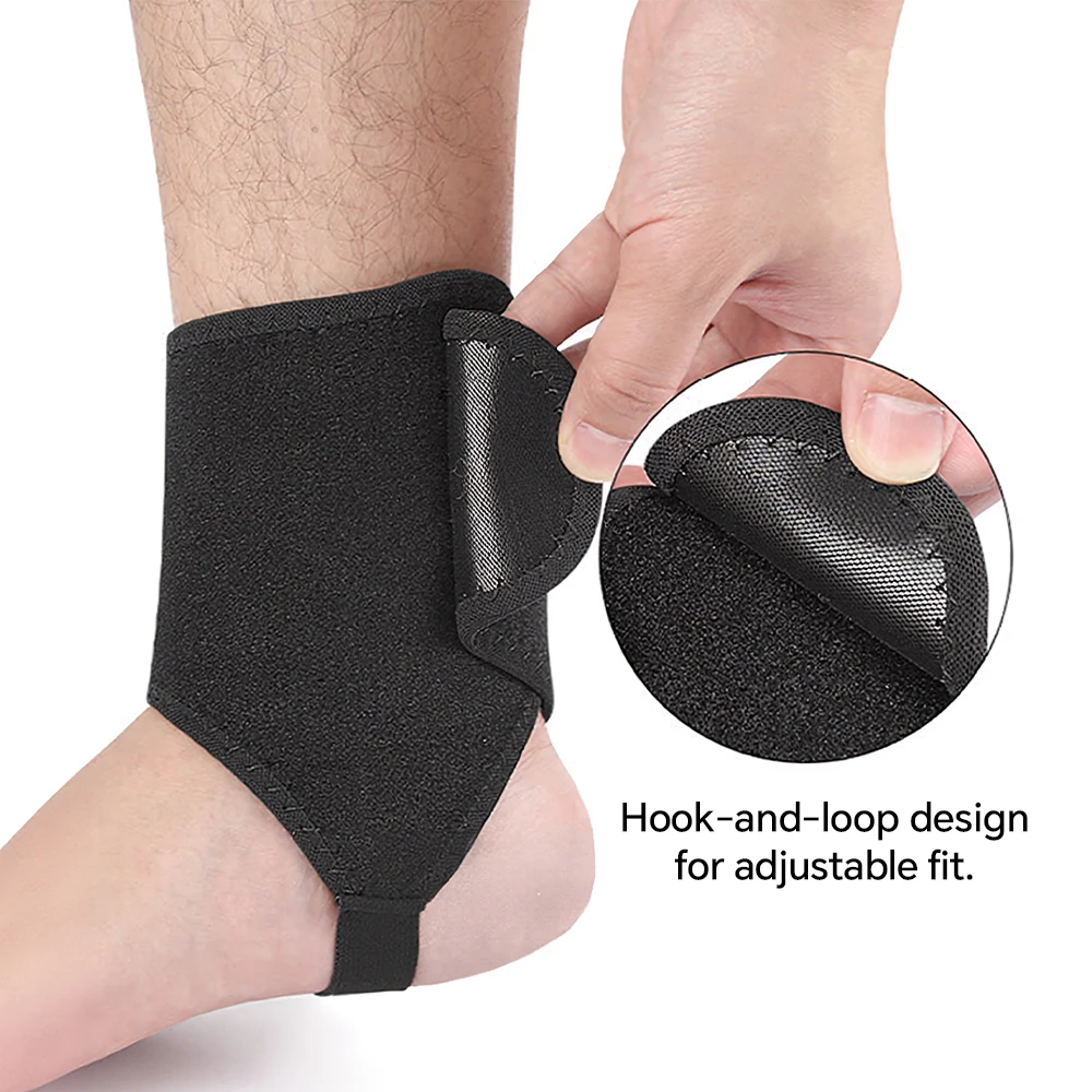 Electric Ankle Heating Pad Foot Heating Pad, USB Powered Heated Ankle Wrap with 3 Heating Levels for Men and Women Ankles Relief