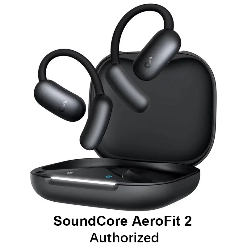 soundcore Aerofit 2 ブラック 中古美品 Anker 【中古】Soundcore AeroFit 2 ミッドナイトブラック