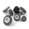 1pc Steel Wire Brush Disc Polishing Wheel Brush for Dremel Rotary Tool Accessories Metal Polishing Tool 2