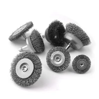 1pc Steel Wire Brush Disc Polishing Wheel Brush for Dremel Rotary Tool Accessories Metal Polishing Tool 2