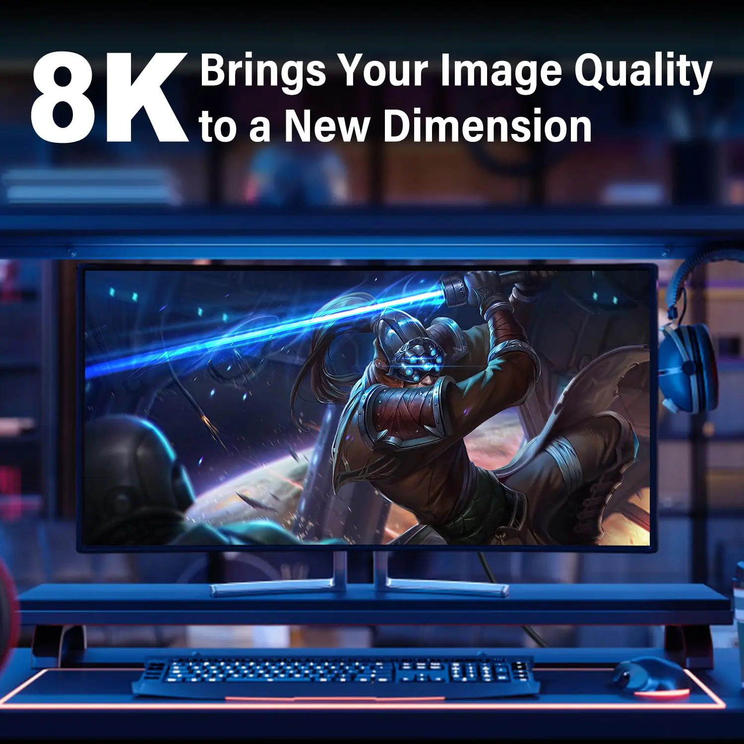 ̹  ׷ ī ޱ ÷ Ʈ 2.1 ̺, 90    DP2.1, 8K, 60Hz, 16K, 60Hz