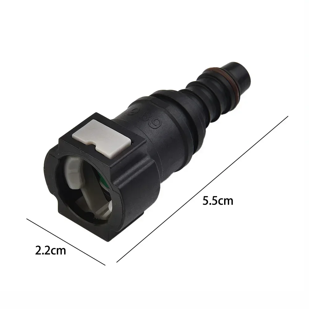 1 セットストレート 9.89-ID8 車の燃料ラインホースパイプカプラー