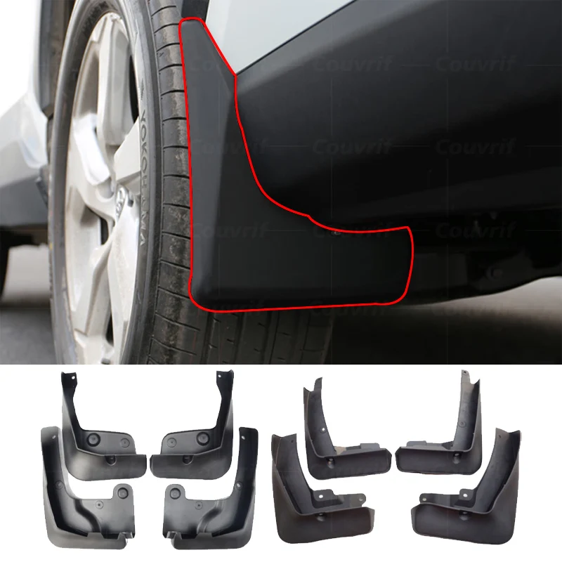 

Car Tire Fender Mud Flap For BMW X4 F26 G02 X4M F98 2013-2020 Anti-splash Splash Guards Auto Exterior Mudguards Car Accessoires