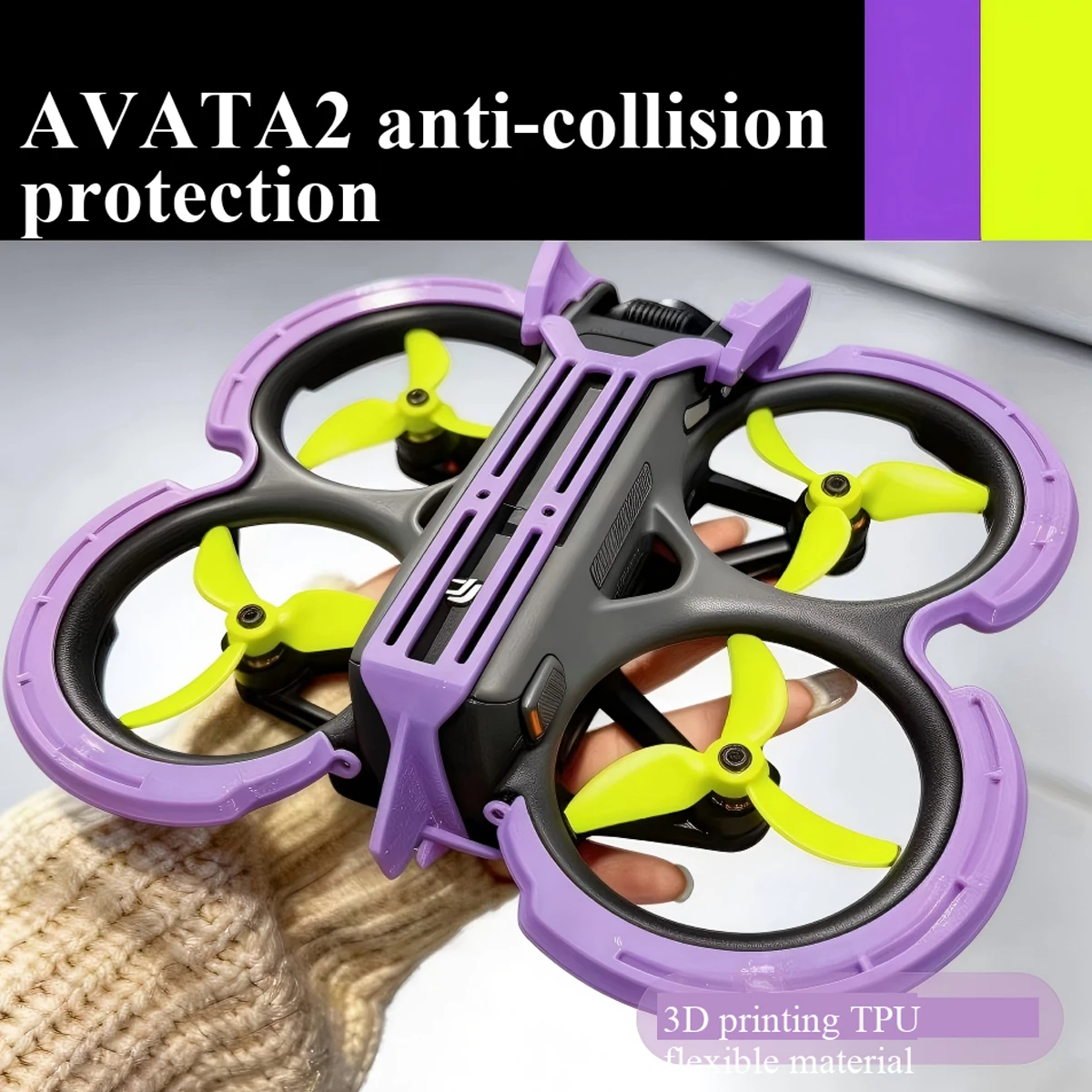 กันชนป้องกันใบพัด DJI Avata 2 โดรน