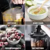Commercial Blender 1500W Vacuum Blender for Less Foam Professional-Grade Quiet Shield Kitchen Timer 9 Speeds 6 Programs 5