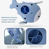 1/3Pcs Baby Bath Toys Pool Beach Classic Chain Clockwork Water Toy Bathing Cute Dolphin For Kids Water Playing Fun Toys Gift 5