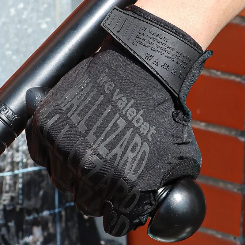 Men Tactical Gloves Airsoft Shooting Full Finger Gloves Hunting Hiking Protective Anti-Skid Touch Screen Mittens