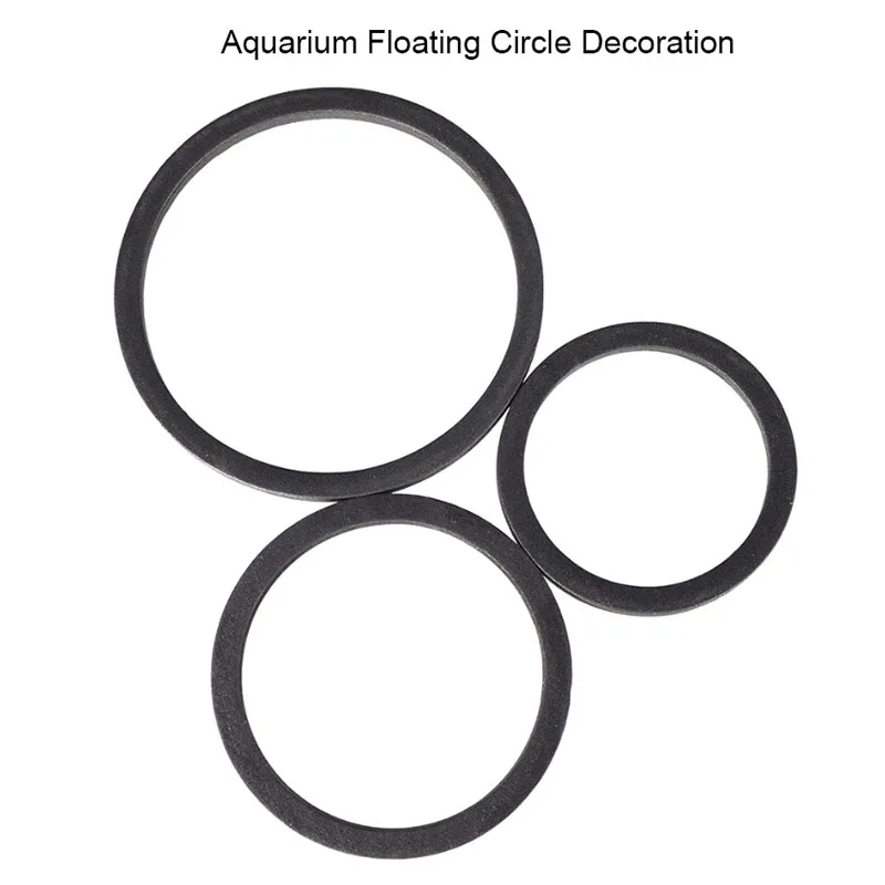 3pcs/set Aquarium Decoration Floating Duckweed Circle Creative Fish Tank Landscape Decor Interception Floating Duckweed Tool