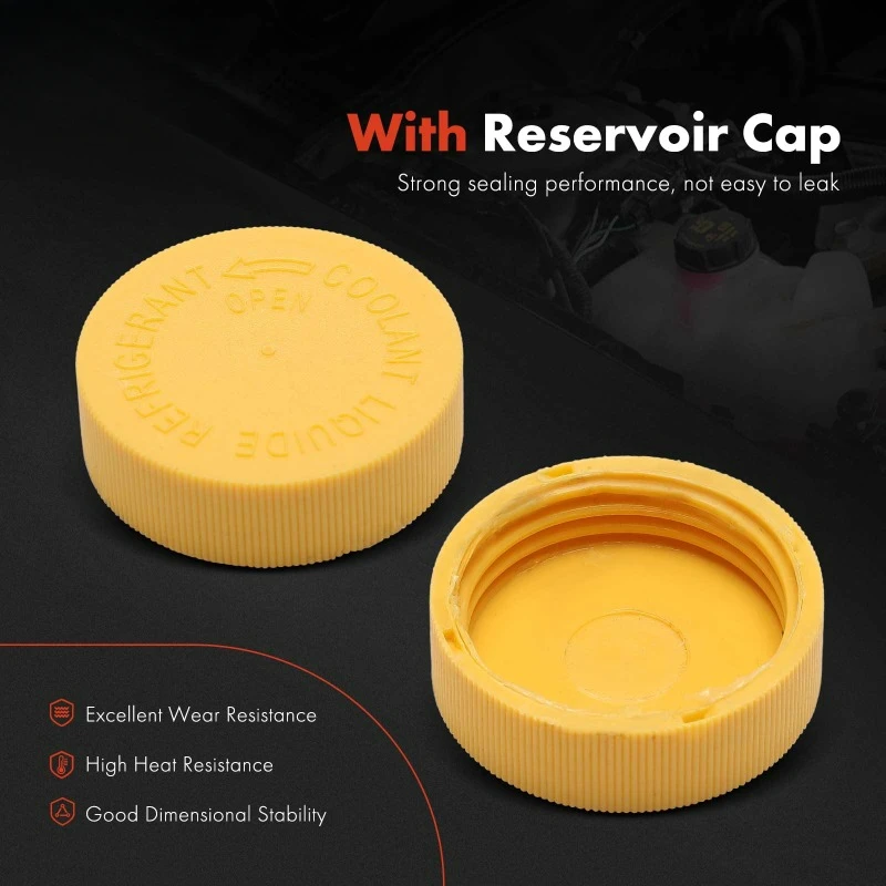Engine Coolant Overflow Recovery Reservoir Tank with Cap for Mitsubishi L200 2008-2015 Montero Sport 2005-2015 radiator coolant tank cap coolant expansion tank