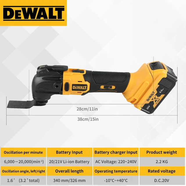 Brushless Oscillating Multi Tool 4