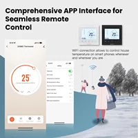 MOES Tuya ZigBee Smart Thermostat Room Temperature Control Water/Electric Floor Heating Gas Boiler Work With Alexa Google Home - Image 5
