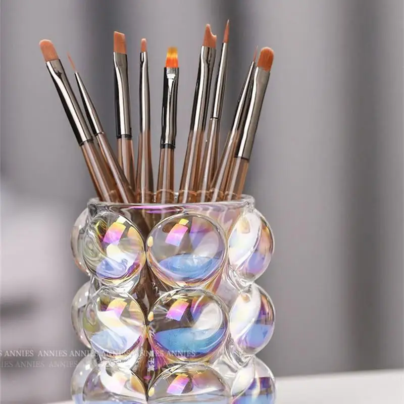 ANNIES Nail Art Brushes 9/5 PCS DIY Painting Flower Brush Powder Acrylic UV Gel Drawing Dotting Tools Stripes Lines Nail Brush 3