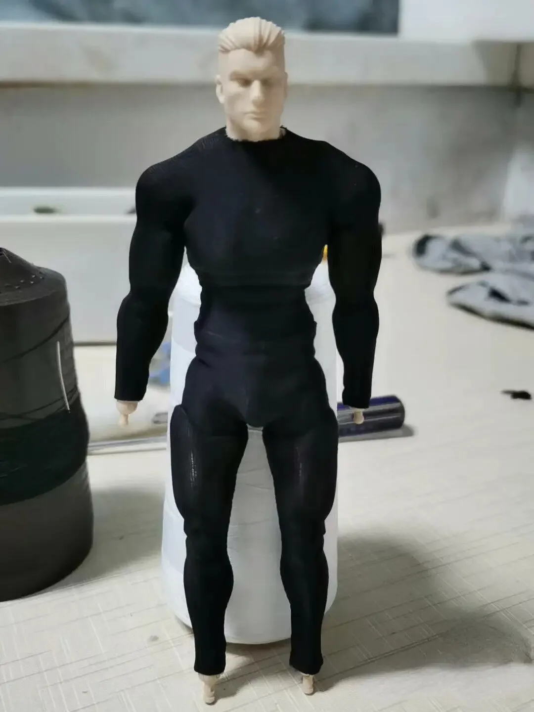 1/12 Scale Soldier Underlay Tight Fitting Clothing Model for 6''romankey X COWL(no figure)