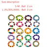 A Dozen 12 Pcs Pet Dog Ball Collar Bow Ties Colorful Collar Style Ball Collars Bowties Neckties Pet Grooming Accessories 3