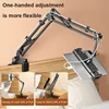 Adjustable Bed Tablet Holder Rotatable Long Arm Metal Desktop Tablet Bracket Mounts Clamp for 4.7-13" for iPad Mini Air Pro 3