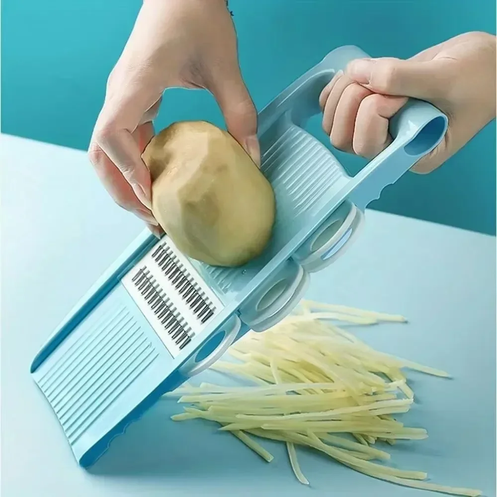 Mandoline Slicer for Kitchen 5-in-1 Mandoline Food Slicer,Potato/Cheese/Vegetable/Carrot/Cucumber Grater