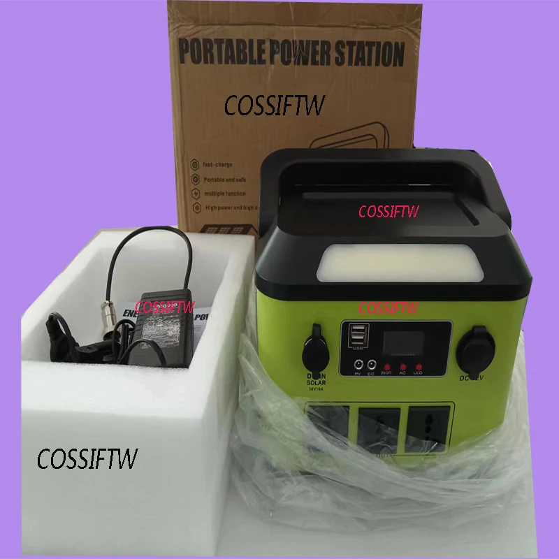 Portable Power Station 300w 200wh Backup Lithium Battery 220v Pure Sine  Wave Ac Outlet Solar Generator For Outdoors Camping - Jump Starter -  AliExpress