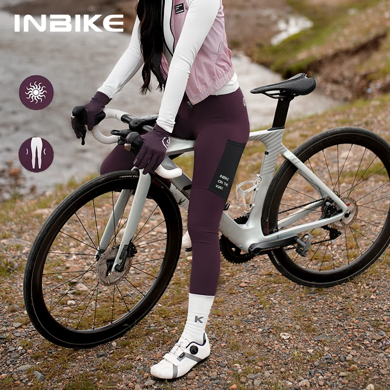Short De Licra Para Mujer INBIKE Pantalon Cortos De Ciclismo Para