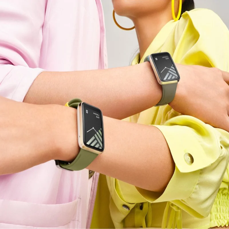 سيليكون حزام ل Mi الفرقة 7 برو الفرقة الجلود الملم...