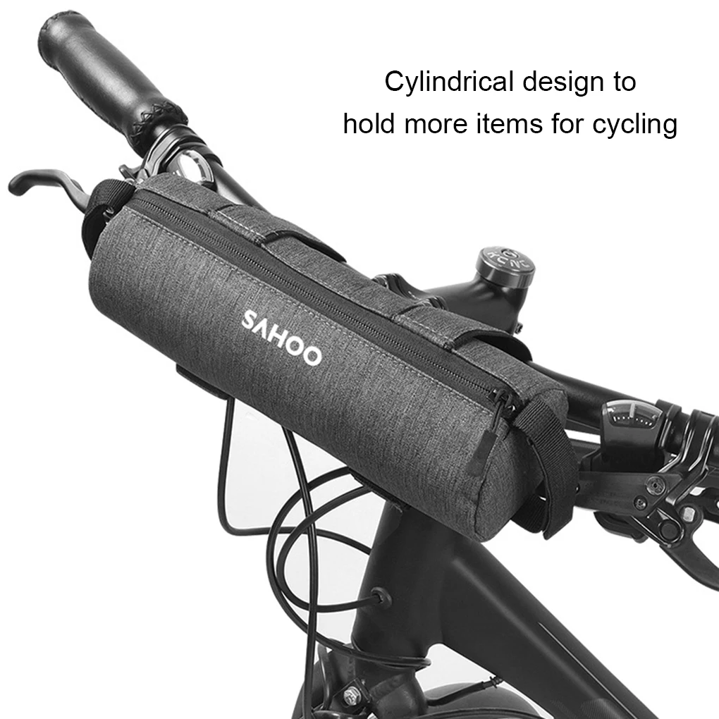 SAHOO Mountain Road Bike Frame Storage Bag Front Tube Thermal Water