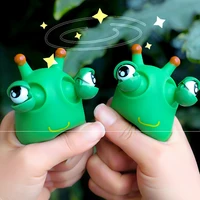 Green Worm Eye Popping Squeeze Fidget Toys 3