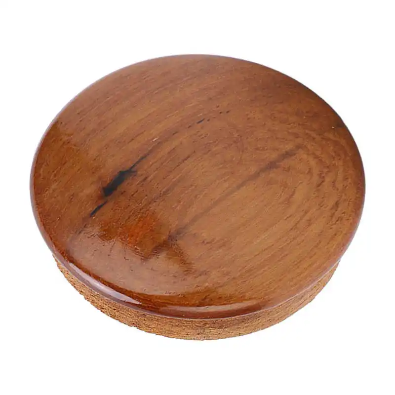 

Boat Steering Wheel Center Cap Teak Wood Marine Steering Wheel Cover 2.5in for Maintenance