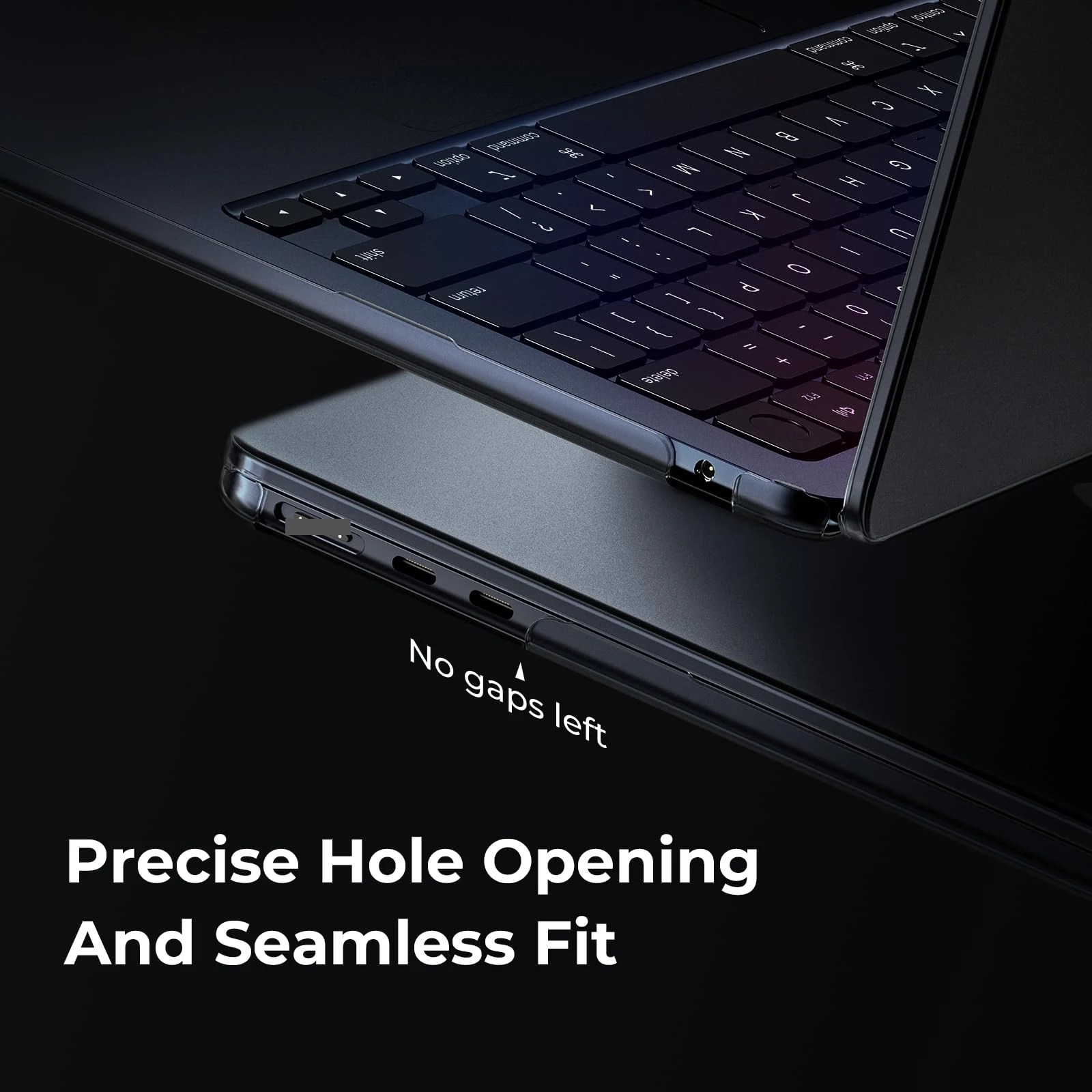 Sleek Black Ultra Thin Armor Case