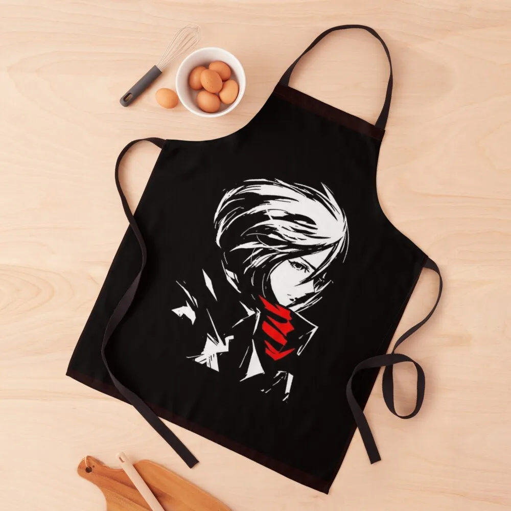 

mikasa Apron New year's Kitchen Kawaii Accessories Apron