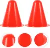 10 PCS Multiple Colors Plastic Cones Soccer Training Cones Roller Skating Training Football Training Equipment 5
