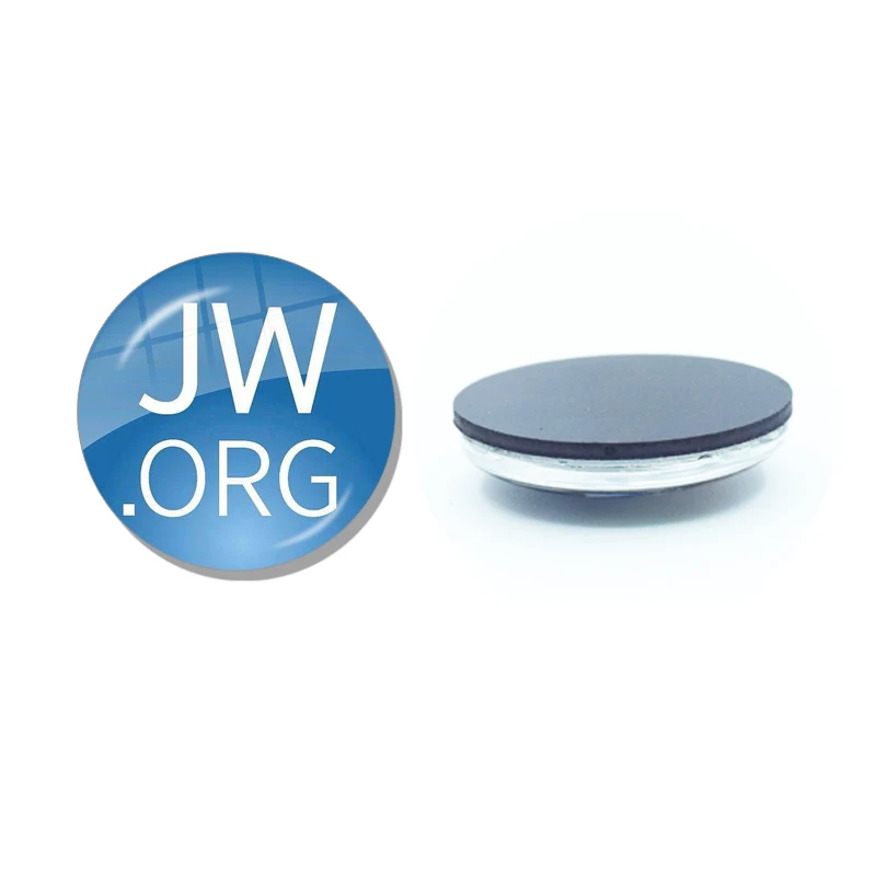 JW.ORG 하나님의 증인 냉장고 자석 30MM 유리 카보 숑 자석 냉장고 스티커 참고 홀더 홈 장식 선물