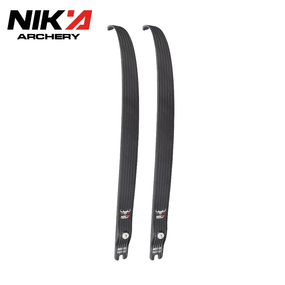 1Pairs NIKA Archery 70" Recurve Bow Limbs Progress Series N3 Carbon