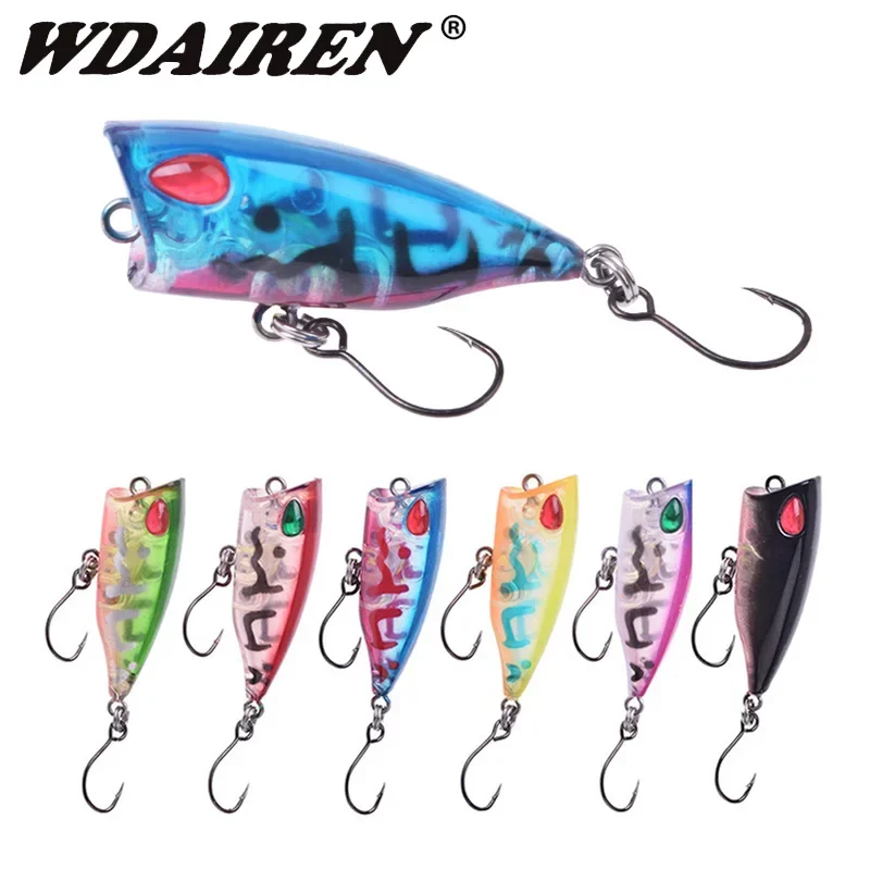 8 Leurres Topwater Popper HENGJIA 12.5cm/20g - Set Pêche Bass Brochet - Neuf