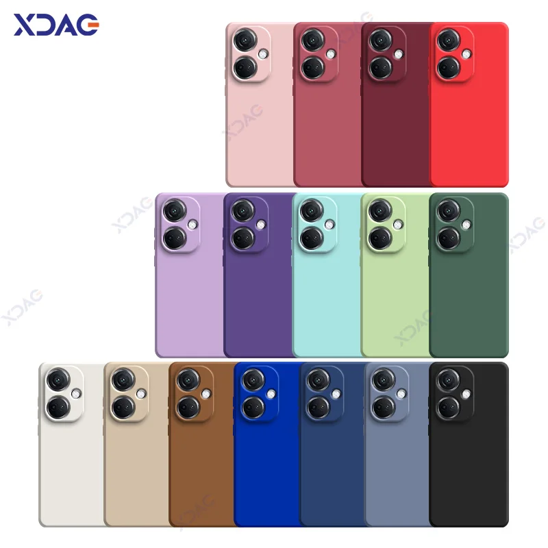 Luxury Dual Liner Shockproof Phone Covers – Square Liquid Silicone Coque