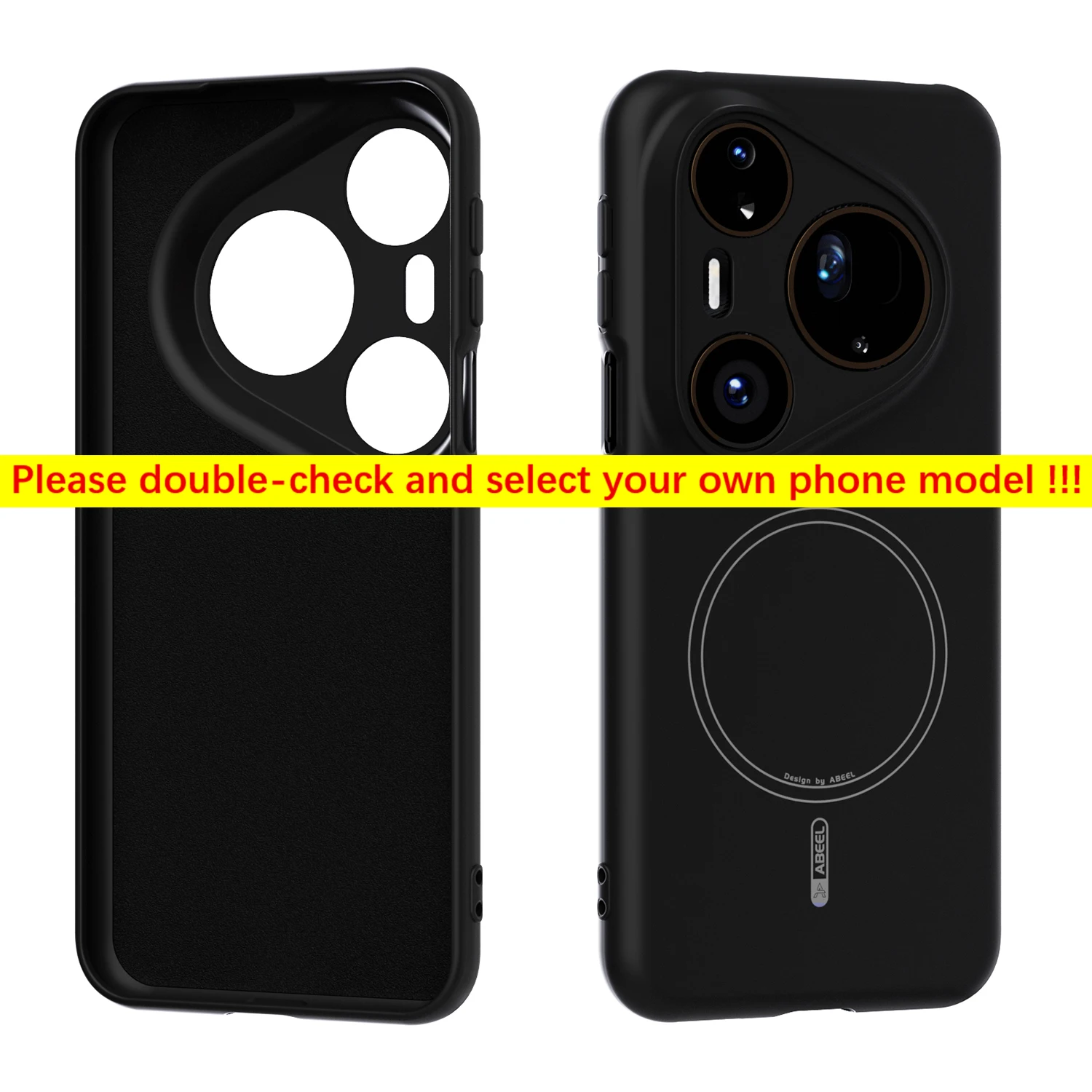 Magnetic Silicone Soft Touch Phone Case - Skin Friendly Feel