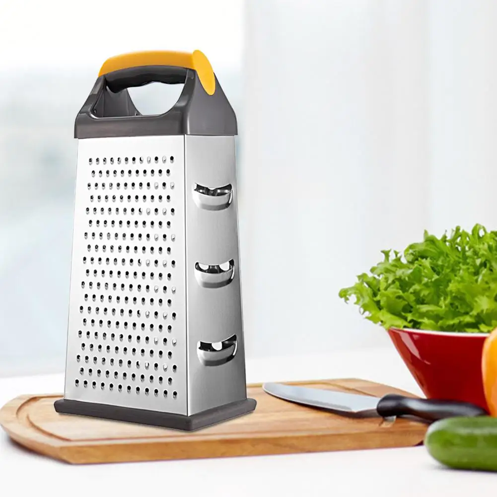 9 Inch Vegetables Box Grater Stainless Steel 4 Sides Slicer Shredders Multifunctional Cheese Potato Graters Kitchen Accessories