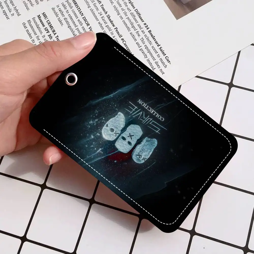 Cool Omerta Maes 사무용품 남성과 여성 신용 카드 열쇠 고리 학생증 ID 카드 소지자 자격증 소지자 카드