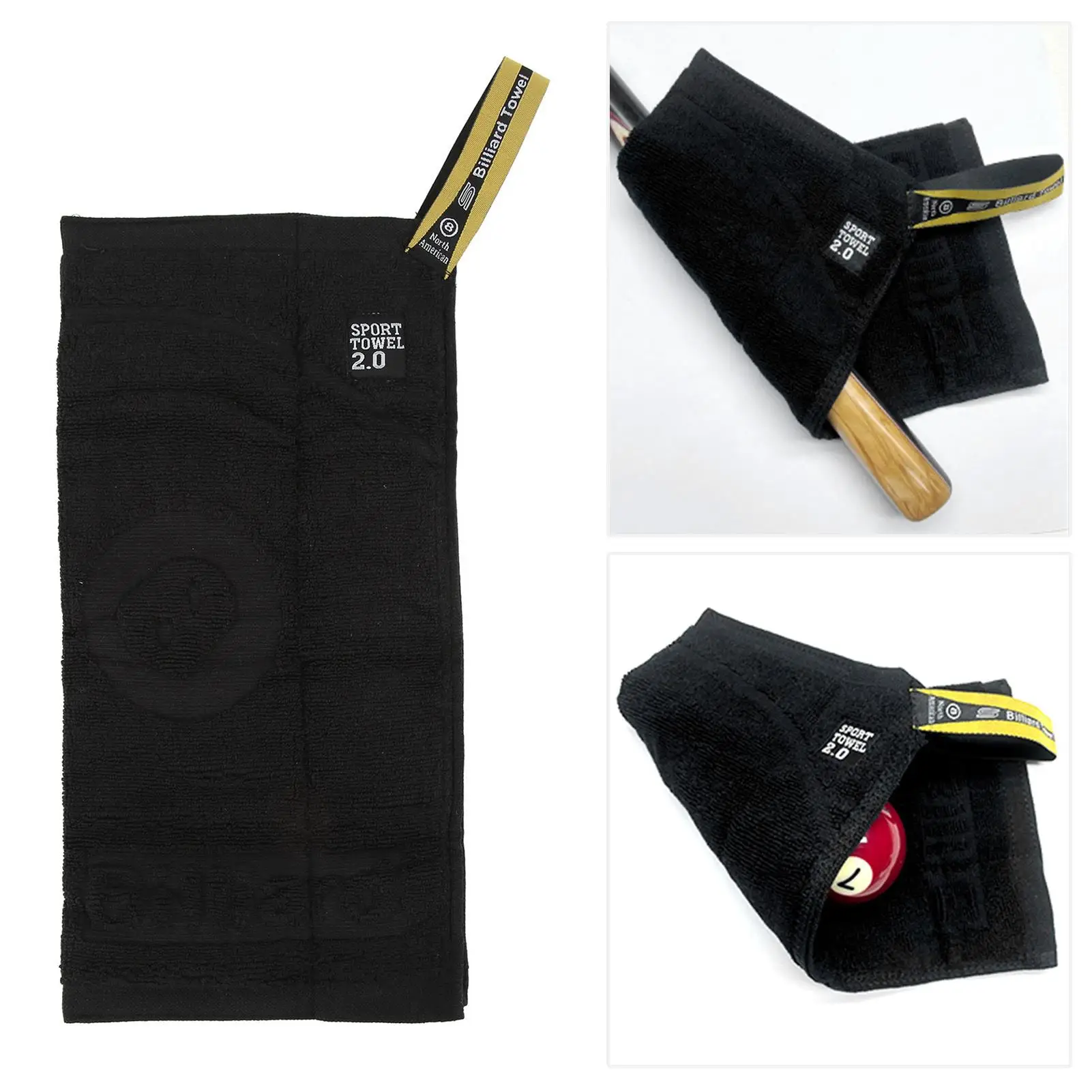 Portable Billiard Towel-Simple Style Pool Cleaner for Sports Enthusiasts