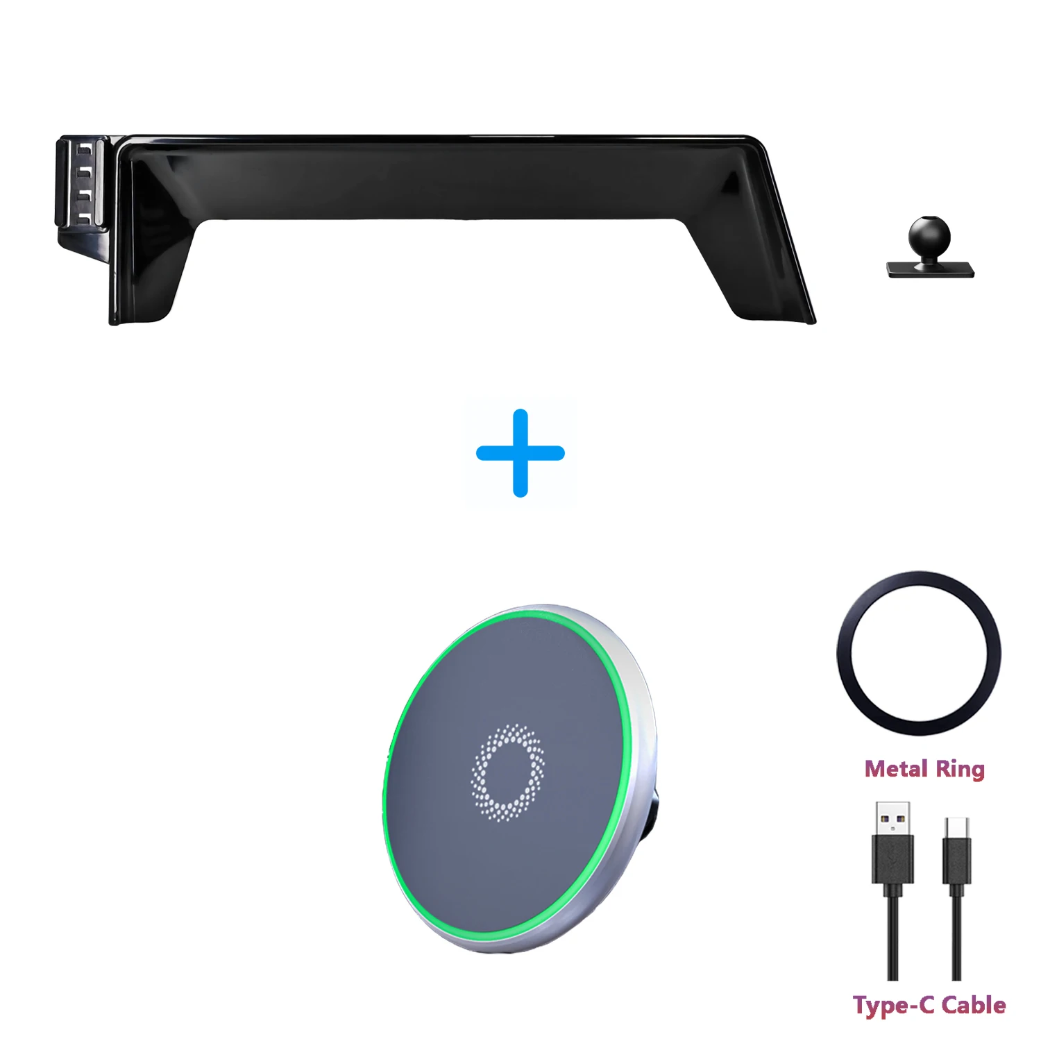 LUNQIN Car Phone Holder For Toyota Prius 2023 2024 2025 2026 Limited,Prius Prime XSE And XSE Premium[12.3-inch Screen] Auto Accessories Navigation Bracket Interior Decoration Mobile Cell Phone Mount